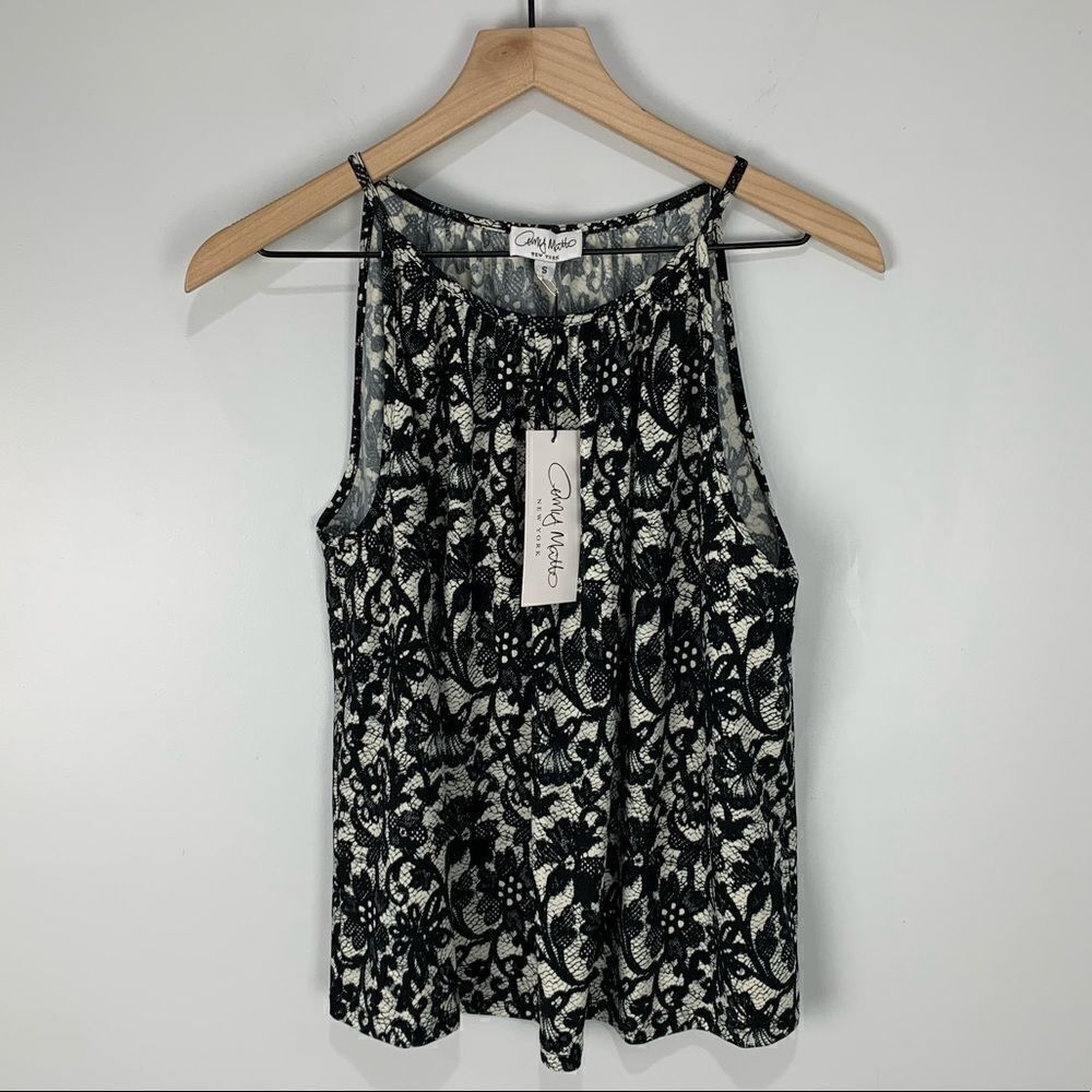 Amy Matto Pattern Tank Top S